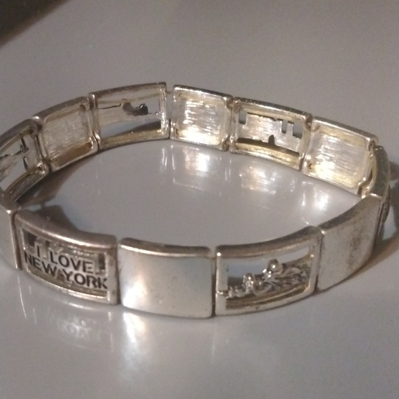 Vintage New York bracelet silver tone (sku 1223) - Picture 4 of 6